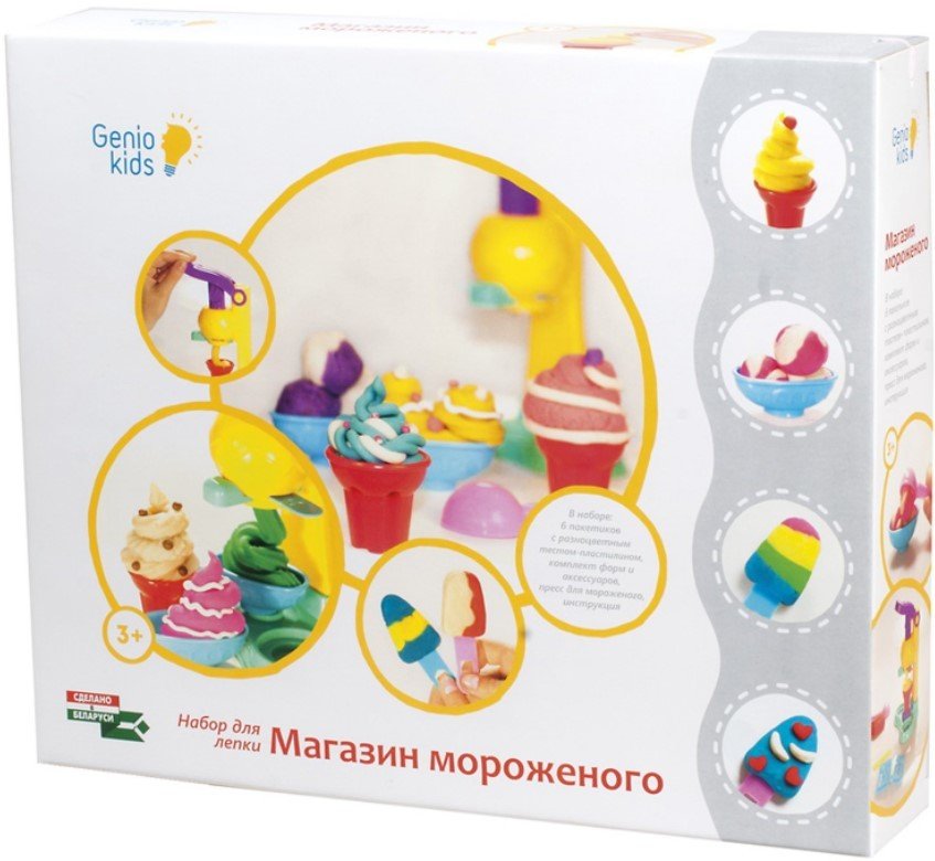 

Набор для лепки Genio Kids Магазин мороженого TA1035V