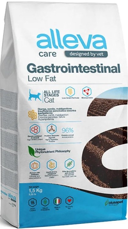 

Сухой корм для кошек Alleva Care Cat Gastrointestinal P10270 1.5кг