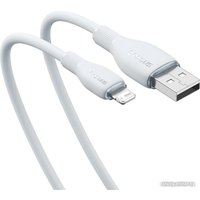 Кабель Baseus Pudding Series Fast Charging Cable 2.4A USB Type-A - Lightning (1.2 м, белый)
