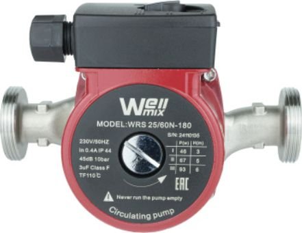 

Циркуляционный насос Wellmix WRS 25/40 N 180
