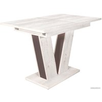 Кухонный стол ЭлиГард Kai 118-157x76x72 (сосна каньон)