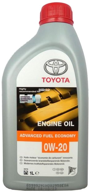 

Моторное масло Toyota SN/GF-5 0W-20 1л
