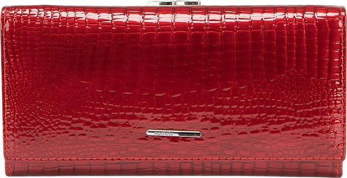 Кошелек Poshete 852-207M-H6-RED (красный)