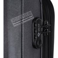 Чемодан-спиннер Solier STL2240 (M, синий/зеленый)