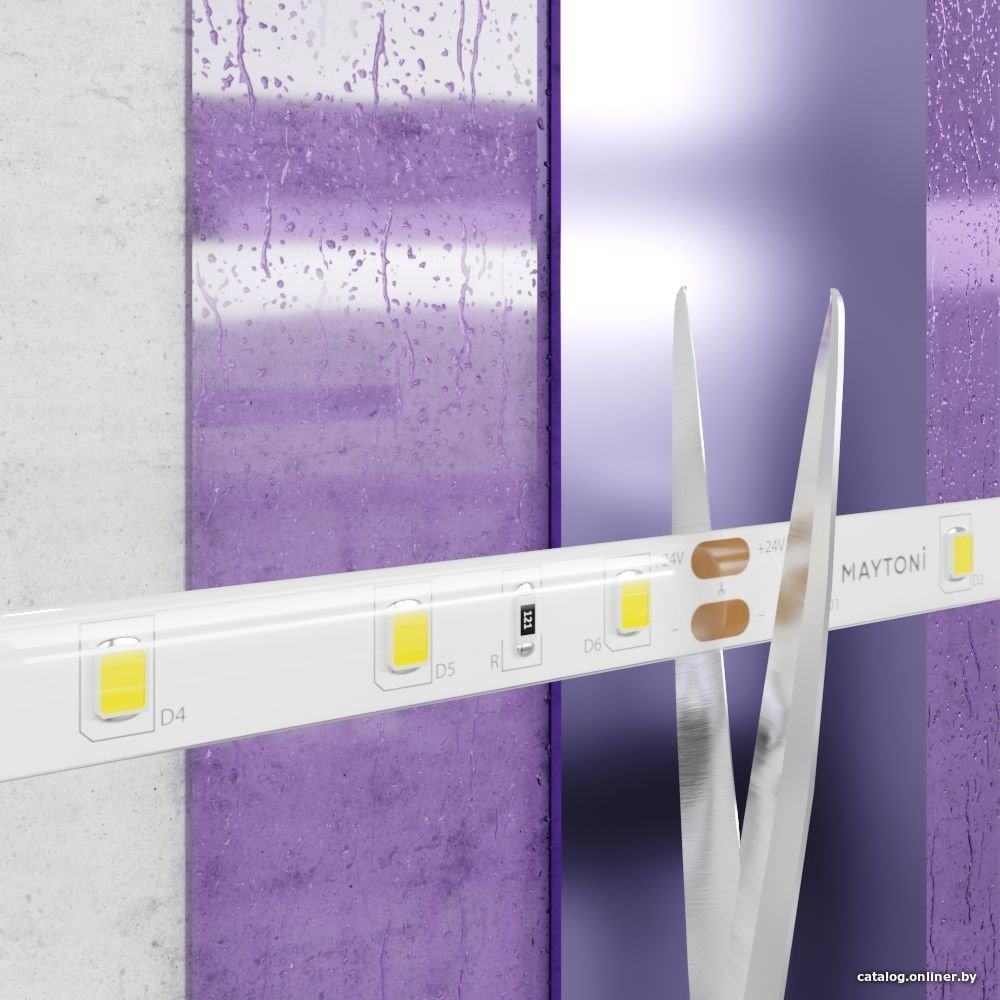 Светодиодная лента Maytoni Led strip 24В 2835 7.2Вт/м 6000К IP65 20018