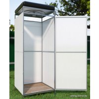 Душевая кабина для дачи с баком ComfortProm Летний душ с подогревом (150 л)