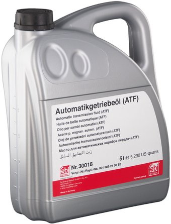 Трансмиссионное масло Febi bilstein ATF 30018 5л (красный)
