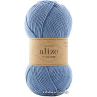 Пряжа для вязания Alize Wooltime 152 100 г 200 м (голубой)