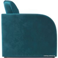 Кресло-кровать Мебель-АРС Малютка (бархат, сине-зеленый Star Velvet 43 Black Green)