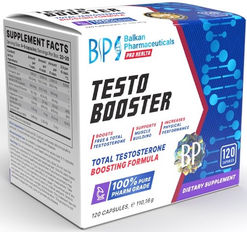 БАД Balkan Pharmaceuticals TestoBooster (120 капсул)