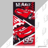 Полотенце Disney Тачки 2410878 (красный/черный)