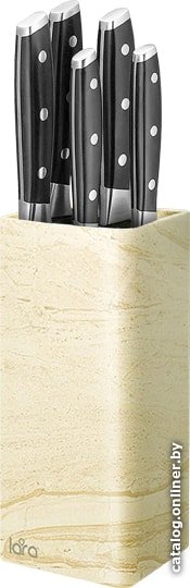 Подставка для ножей Lara LR05-102 Beige