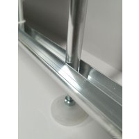 Торцевой экран под ванну Comfort Alumin Мрамор кварцевый 73x50 (торцевой)