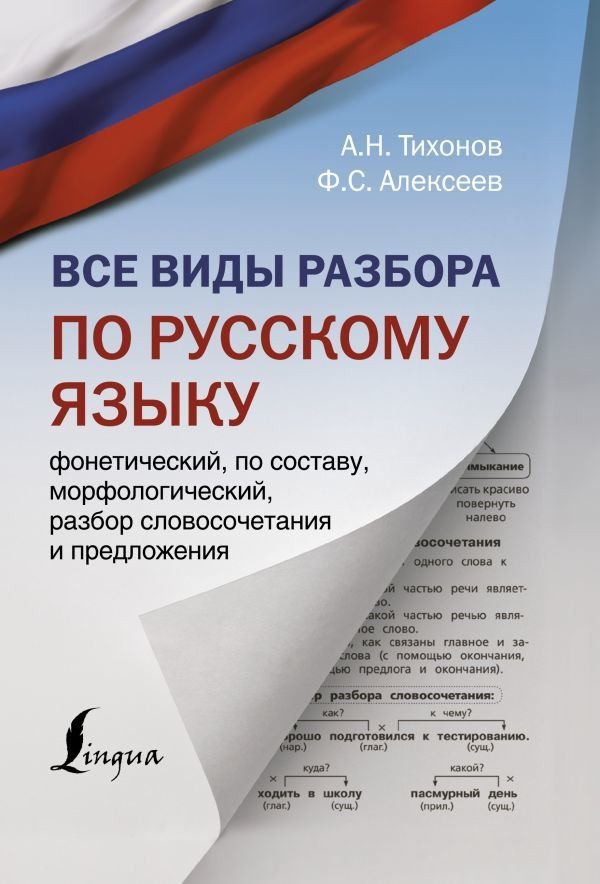 

АСТ. Все виды разбора по русскому языку: фонетический, по составу, морфологический, разбор словосочетания и предложения