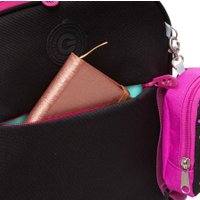 Школьный рюкзак Grizzly RG-367-2 (черный/розовый)