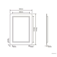  Roxen Зеркало Irida 510185-50 50х70