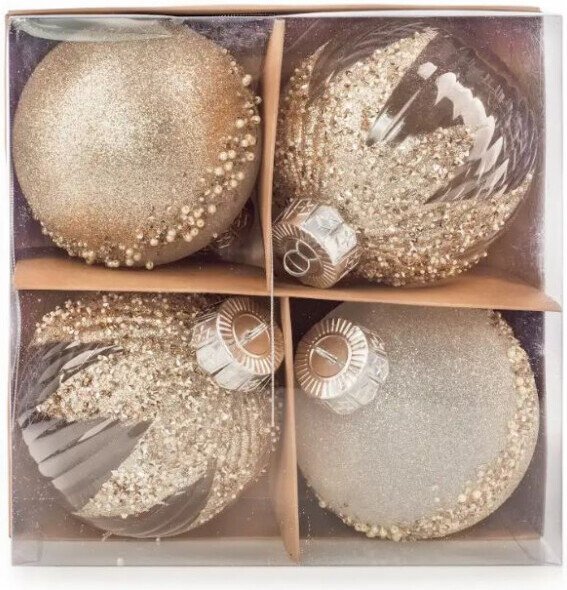 

Елочная игрушка Ausini B8032GD