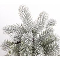 Ель Золотая сказка Заснеженная с шишками 592011 0.5 м