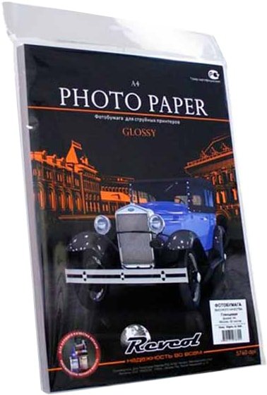

Фотобумага Revcol Глянцевая A4 95 г/м2 100 л 6329