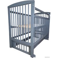 Классическая детская кроватка Ясеньлес Mila 05.1 (серый)