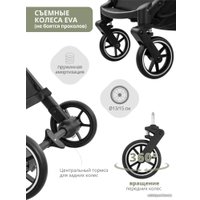 Коляска прогулочная «книга» Indigo Onyx (оливковый)