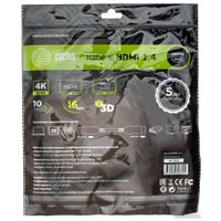 Кабель CACTUS HDMI - HDMI CS-HDMI.1.4-5 HDMI (5 м, черный)