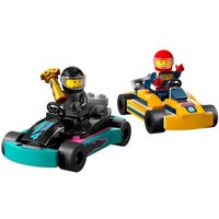 Конструктор LEGO City 60400 Картинг и гонщики