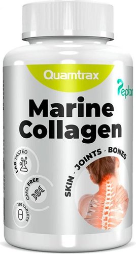 Витамины, минералы Quamtrax Nutrition Морской коллагеy/Marine Collagen Peptan Plus (120 таблеток)