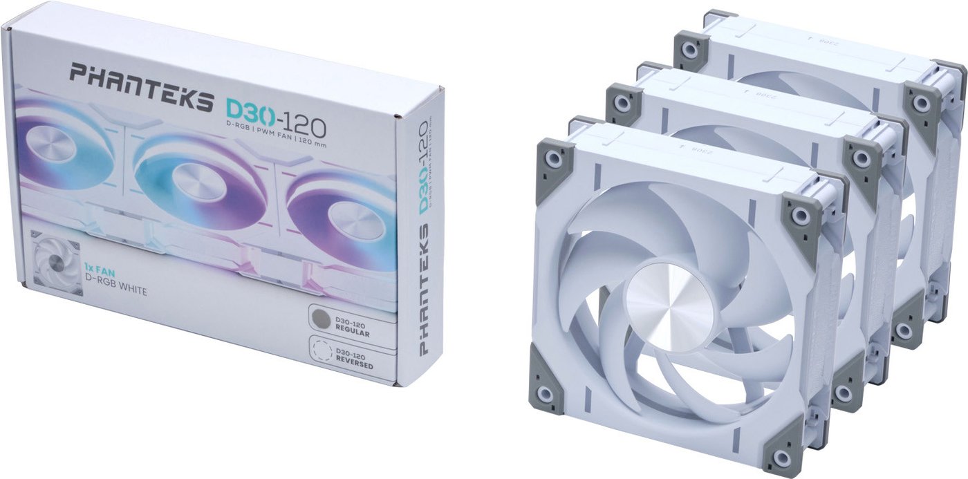 

Комплект вентиляторов для корпуса Phanteks D30-120 D-RGB Regular White Triple PH-F120D30_DRGB_PWM_WT01_3P