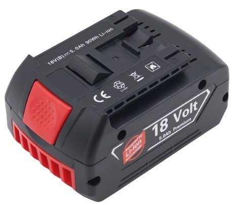 Аккумулятор Копия Bosch 1600A002U5 (18В/5 Ah)