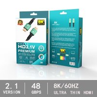 Кабель USBTOP Premium UltraHD HDMI M - HDMI M (2 м, черный)