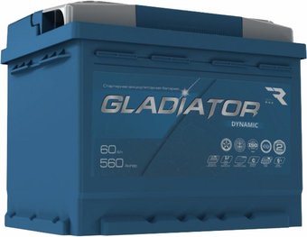 Gladiator Dynamic 60 R+ (60 А·ч)