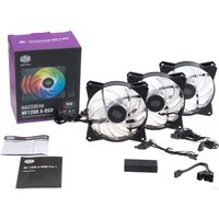 Комплект вентиляторов для корпуса Cooler Master MasterFan MF120R ARGB R4-120R-203C-R1 (с контроллером)