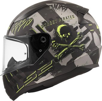 LS2 FF353 Rapid 2 Pirates (XS, серый матовый)