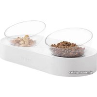 Миски на подставке Petkit 15 Degree Adjustable Double Bowl (белый)