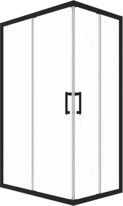 

Душевой уголок Triton Фикс-Блэк 120х90 (без поддона)