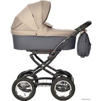 Коляска-люлька Indigo Blues Classic (Bl 04, бежевый)