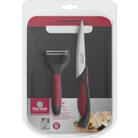 Набор ножей Rondell Arsenale RD-1892 (черный/бордовый)