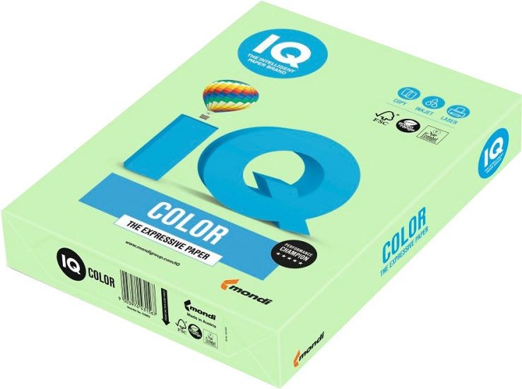 

Офисная бумага IQ Color MG28 A4 (зеленый, 80 г/м2, 500 л)
