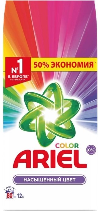 

Стиральный порошок Ariel Color 12 кг