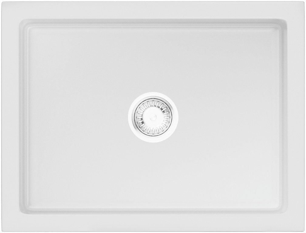 

Кухонная мойка Omoikiri Mikura 61 WH-Glossy (белый глянцевый)