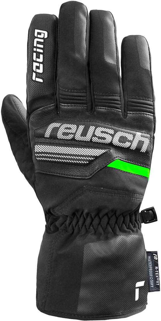 

Горнолыжные перчатки Reusch Ski Race VC R-Tex XT 6201257-7021 (р-р 10.5, Black/White/Neon Green)