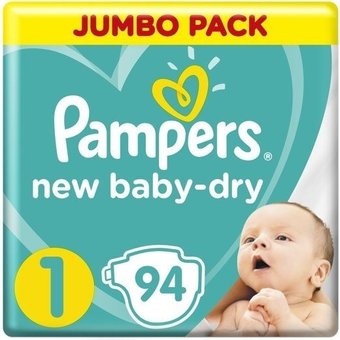 Подгузники Pampers New Baby 1 Newborn (94 шт)