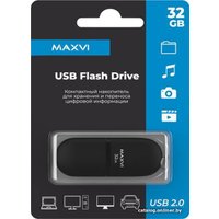 USB Flash Maxvi SF 32GB (черный)