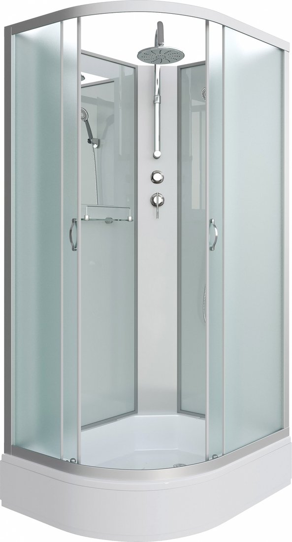 

Душевая кабина Niagara NG-33084-14RBKT 100x80 (матовое стекло)