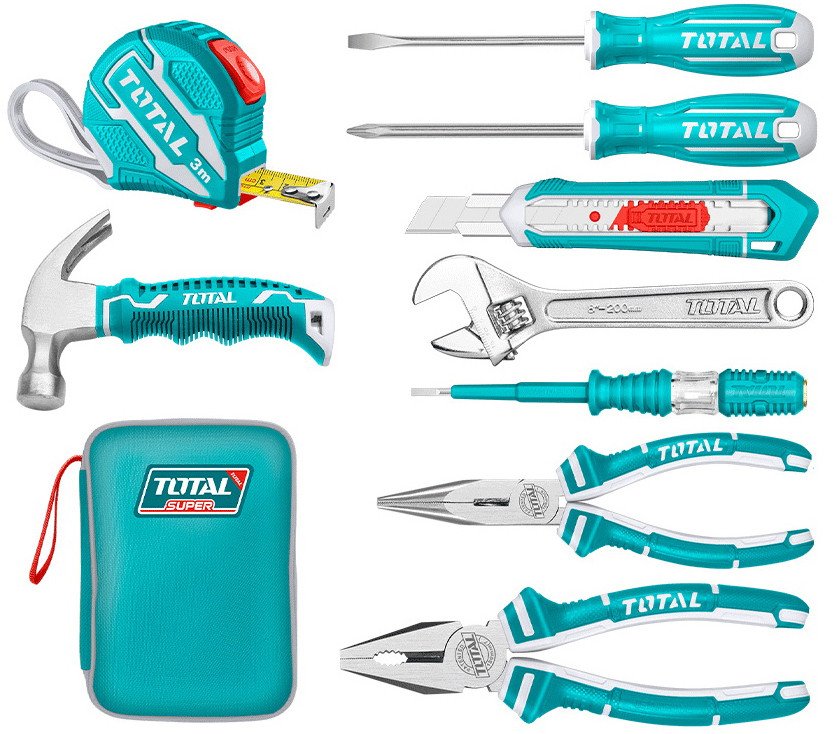 

Набор домашнего мастера Total THKTHP90097 (9 предметов)