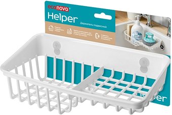 Органайзер для раковины Econova Helper на присосках 433227316 (белый)