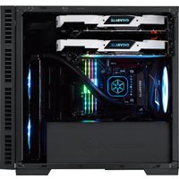 Корпус SilverStone RL08 (черный/красный)