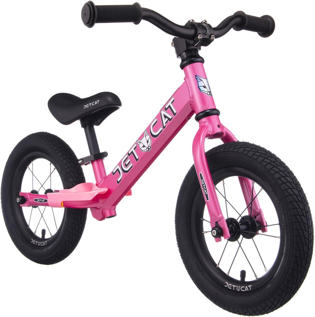 

Беговел JetCat 12 Sport AIR PRO III (розовый)