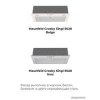Кухонная вытяжка MAUNFELD Crosby Singl 5028 (черный)